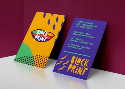 Block Print手工印刷品形象設(shè)計展示